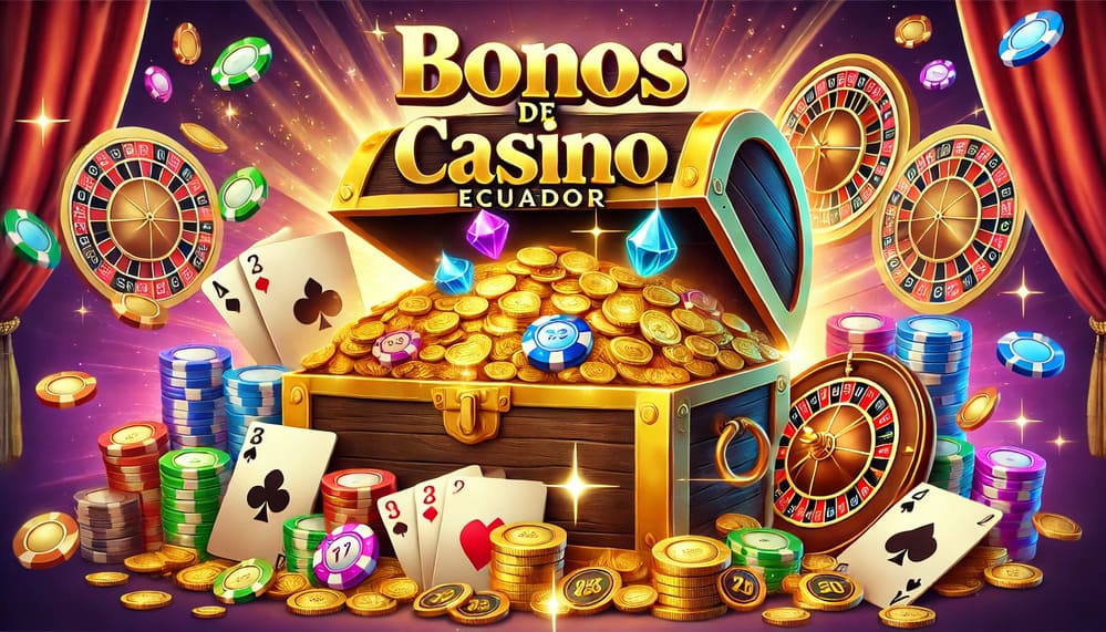 Online casinos Ecuador bonos imagem.