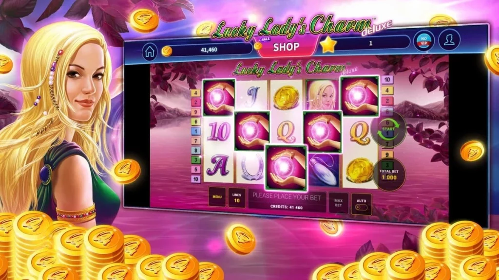 Lucky Lady's Charm deluxe de Greentube