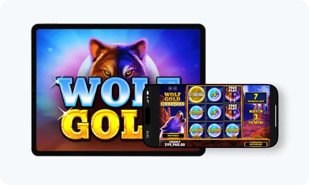 Slot Wolf Gold en tu móvil