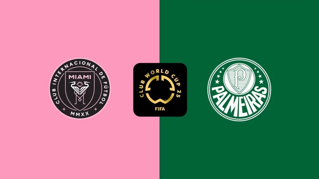 Palmeiras vs Inter Miami logos de los equipos