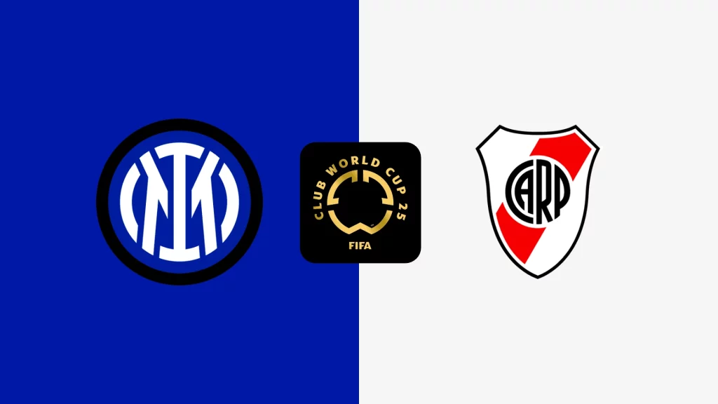 River Plate vs Inter Milan logos de los equipos